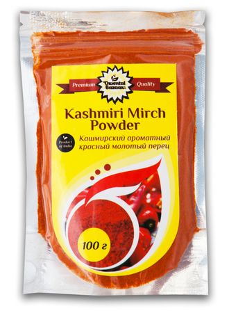Перец красный кашмирский ароматный молотый Shri Ganga, 100гр