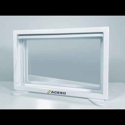 Профессиональное зеркало логопеда АЛМА 670 × 440 × 107 мм с подсветкой