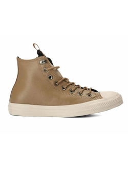Кеды Converse Chuck Taylor 70 Leather кожаные коричневые высокие
