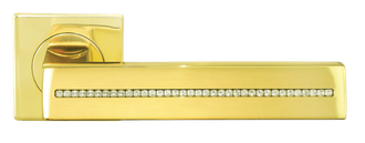 Дверные ручки Morelli Luxury DIADEMA S1 OTL Цвет - Золото