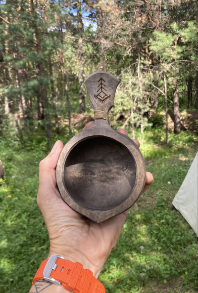 "Bird's tail" wild pendant (Free worldwide shipping)