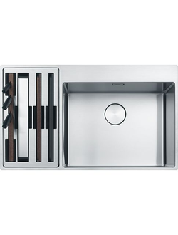 Мойка Franke Box Center BWX 220-54-27 TL, рабочий центр слева