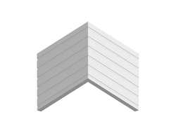 3d панель из архитектурного ЛДФ - декора Ultrawood UW 13 i (2800 х 240 х 18 мм.)