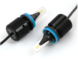 Светодиодные лампы H8/H11/H16 M1(J1) Seoul Csp, 4500Lm 6000K (комплект, 2шт)