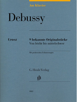 Серия "За фортепиано". Дебюсси. 9 известных пьес в порядке усложнения (версия на немецком)