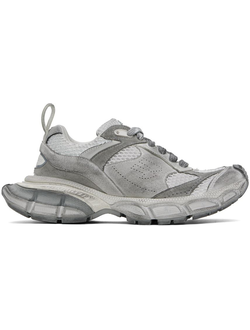 Balenciaga 3XL Smoke Dark Grey Suede