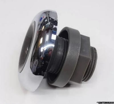 Держатель врезной ручной лейки на борт ванны 01 пластик металл под отверстие в ванне 26 или 30 мм