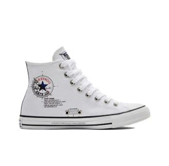 Кеды Converse All Star white высокие