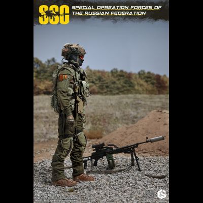 ПРЕДЗАКАЗ - Пулеметчик ССО РФ - Коллекционная ФИГУРКА 1/6 scale Special Operation Forces of The Russian Federation (SSO) (26075B) - Easy&amp;Simple ?ЦЕНА: 26300 РУБ.?