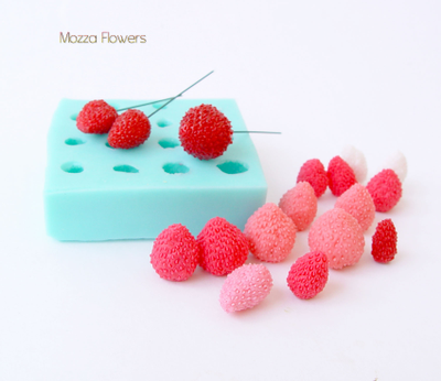 "Гигантская земляника" Силиконовый молд