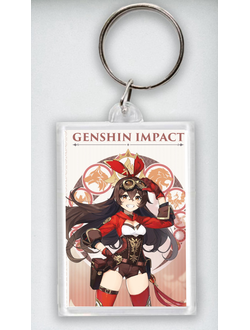Брелок акриловый Genshin Impact № 34