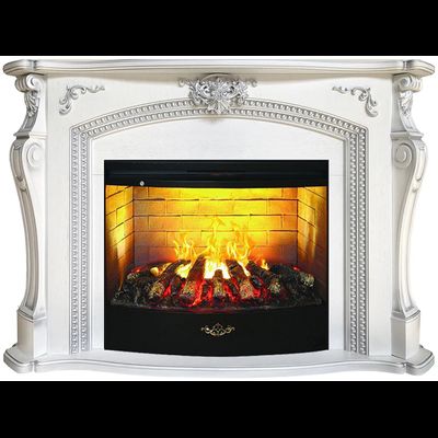 Электрокамин Скарлет WT с очагом 3D FireStar 33