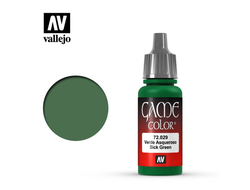 Vallejo: Краска акриловая Game Color 72.029 "Sick Green"