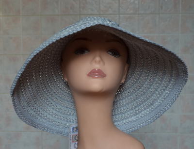 широкополая летняя женская шляпа Италия Вицио Vizio 2017