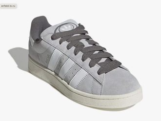 Adidas Campus 00s Grey (Экозамша) сбоку