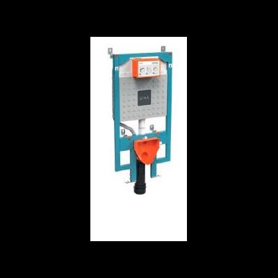 Комплект: сиденье с микролифтом VitrA Normus, панель смыва, цвет хром, 9773B003-7200