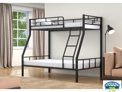 Двухъярусная кровать Раута черный