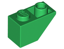 Slope, Inverted 45 2 x 1, Green (3665 / 4142989)
