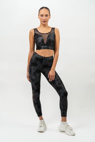 Леггинсы HIGH WAISTED MESH LEGGINGS IMPACT 479 Черные