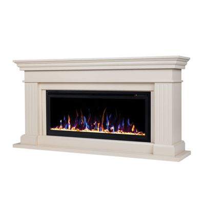 Линейный электрокамин Ontario WT с очагом Saphir 42