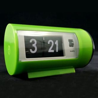 Часы Перекидные с будильником зеленые