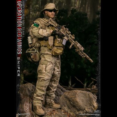 Снайпер, операция &quot;Красные крылья&quot; - Коллекционная ФИГУРКА 1/6 Operation Red Wings NAVY SEALS SDV TEAM 1 Sniper (78085) - DAMTOYS