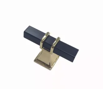 Ручка-кнопка RK-149, золото/черный