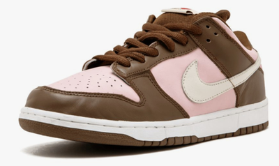 Nike SB Dunk Low Stussy 572 (Коричневые) сбоку