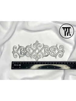 Термоаппликации, цв. Серебро 22651