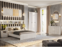 Композиция Спальни Сабрина-2 Ясень анкор светлый