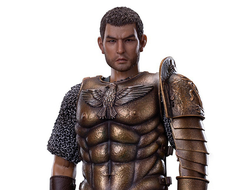 Римский гладиатор скисор (арбелас) в золотой броне - Коллекционная ФИГУРКА 1/6 Imperial Army Hunting Ground Fighter SCISSOR Gold Edition (HH18035) - HHMODEL & HAOYUTOYS