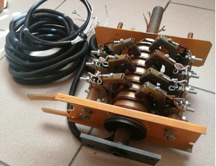 токосъемник на автокране