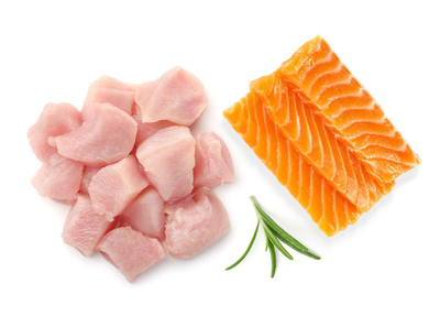 Grandorf Fresh консерва для кошек Куриная грудка с филе лосося в желе, 70 г