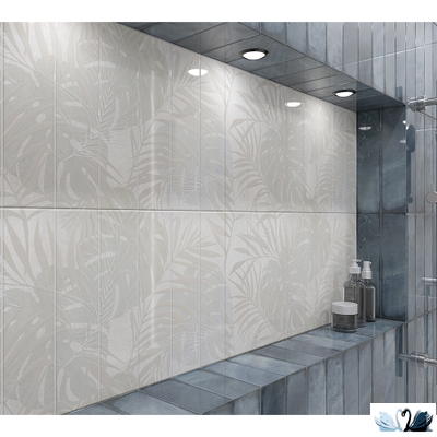 Плитка Azori Декор Bricks 31,5 х 63 см настенный с орнаментом