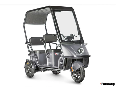 Электротрицикл Wanshida NIPLA 500 60V 1000Вт серый