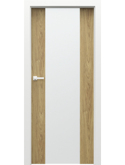 PRESTIGE. ВЕКТОР (СТИЛЬ)/ БЕЗОПАСНОЕ СТЕКЛО TRIPLEX 8 мм/ БЕЛЫЕ НАЛИЧНИКИ