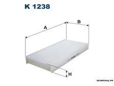 Фильтр салона Citroen Jumpy Peugeot Expert