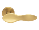 Дверные ручки Morelli Luxury "LUNCH" OSA Цвет - Матовое золото
