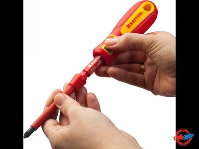 Набор диэлектрических отверток с переставными стержнями Kraftool PROFI X-Drive 220092-H18