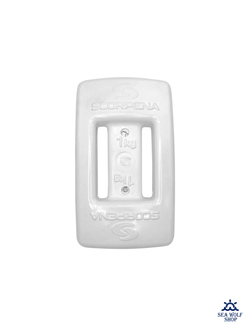 Груз Scorpena обтекаемый полумягкий белый 1кг !promo