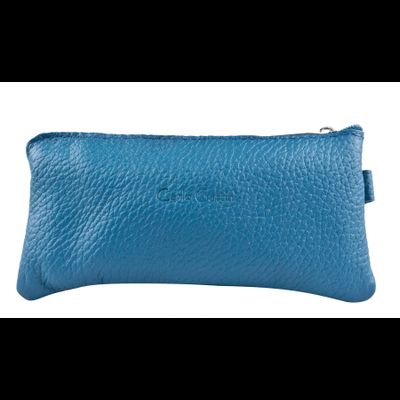 Кожаная ключница Fresine blue (арт. 7104-07)