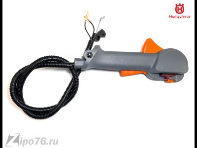 Ручка газа триммера хускварна 128 в сборе