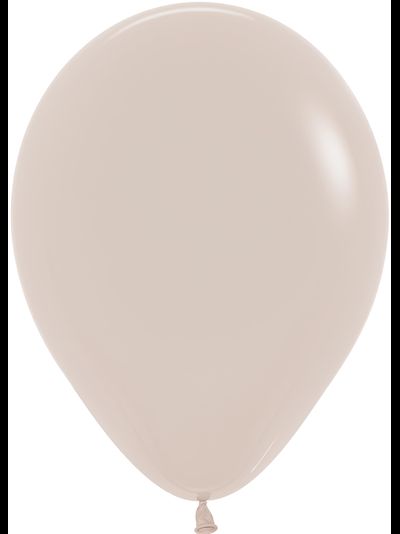 Воздушный шар бежевый пастель