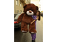 Плюшевый медведь 170 см Майкл шоколадный