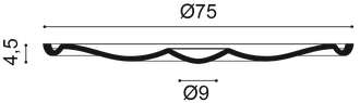 Розетка R27 - d75см