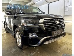 Передний обвес Toyota Land Cruiser 200 Executive Black черный
