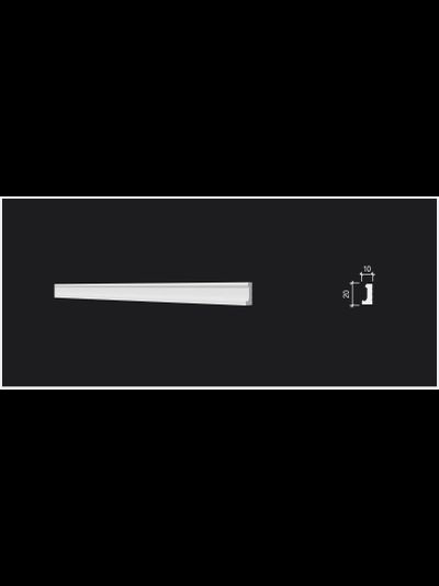 Молдинг Decor Dizain DD628, дюрополимерный, влагостойкий, под покраску, длина 2 м