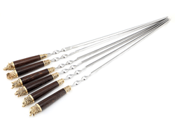 Шампуры, наборы шампуров, половники, шумовки