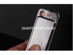 Премиум зажигалка 2 в 1 в комплекте с пластинами для сублимации