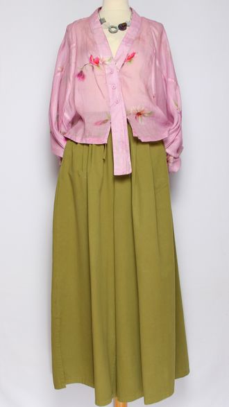 Рубашка вискоза "ЛЕТУЧАЯ МЫШЬ" розовая до р.54